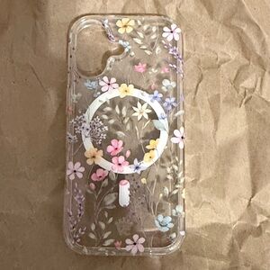 Velvet Caviar Enchanted Floral Clear MagSafe iPhone 17 Case